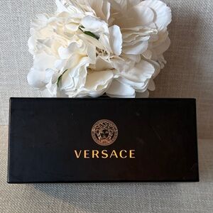 Versace Black and Gold Sunglasses Box